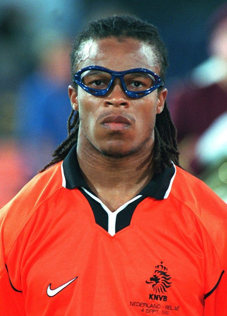 Tiền vệ trung tâm Edgar Davids trong danh sách đội tuyển Hà Lan